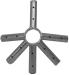 Fitting 6 Way Crown Frame Tent
