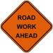 Road Work Ahead 36"