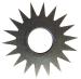 CP204P  Cutter Wheel, Pointed Steel