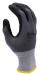Glove Gray Nylon Nitrile XL