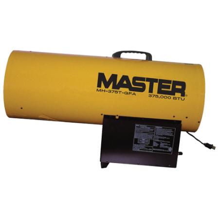 MH-375T-GFA Master Heater Heater Forced Air LP 375K BTU | MTA Distributors,  LLC