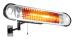 Heater Wall Mount 29" W/Gold Bulb