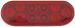 Light Oval Red Kit 6" LED