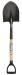 Shovel Round Point Wood D-Handle