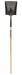 Shovel Square Point Wood Handle